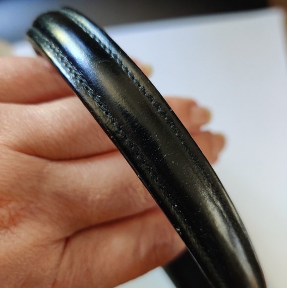 SOLD Grace Kelly leather box purse - Picture 4 of 12